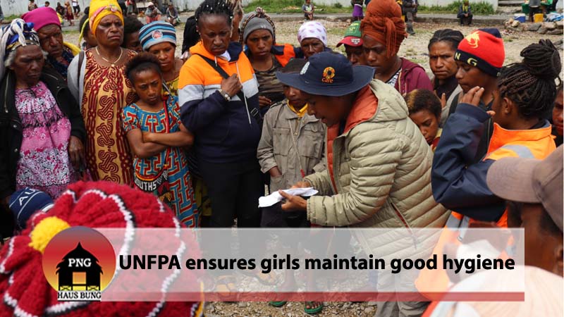 PORGERA WOMEN RECEIVE ESSENTIAL HYGIENE SUPPLIES