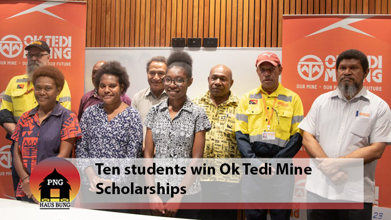 OK TEDI SPONSORS STUDENTS AT UPNG AND UNITECH