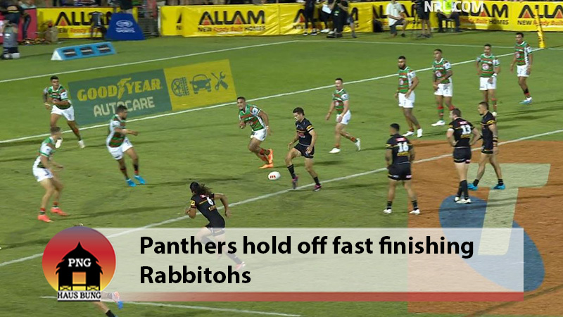 PANTHERS SURVIVE A LATE COMEBACK FROM THE RABBITOHS TO WIN 16-10