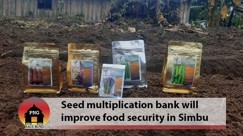 MAUBEREMA CONSERVATION CENTER ESTABLISHING SEED MULTIPLICATION BANK