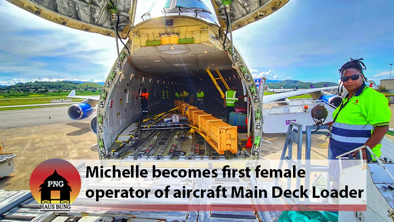AIR NIUGINI’S FEMALE CARGO STAFF CREATING HISTORY