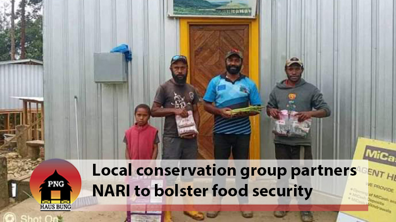 IMPROVING FOOD SECURITY BY MAINTAINING NATIVE FOOD CROPS