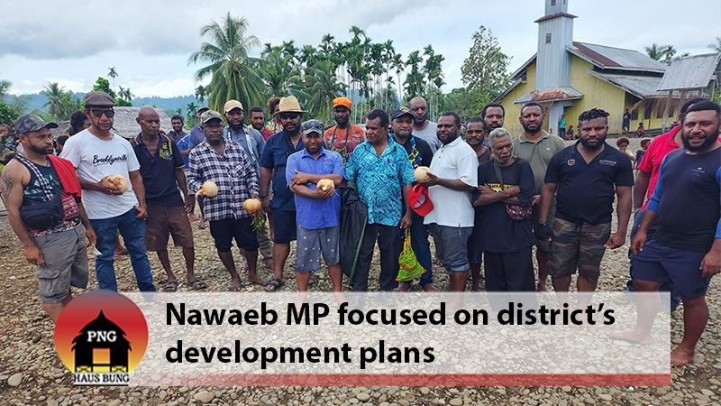 NAWAEB DISTRICT FIVE YEAR DEVELOPMENT PLAN ON TRACK