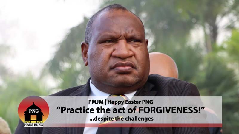 PM'S EASTER MESSAGE TO PNG