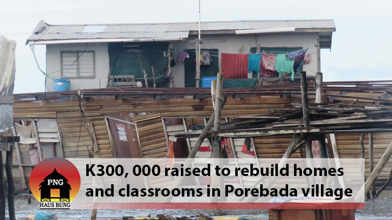 FUNDS RAISED TO REBUILD PROPERTIES DAMAGED BY NATURAL DISASTER