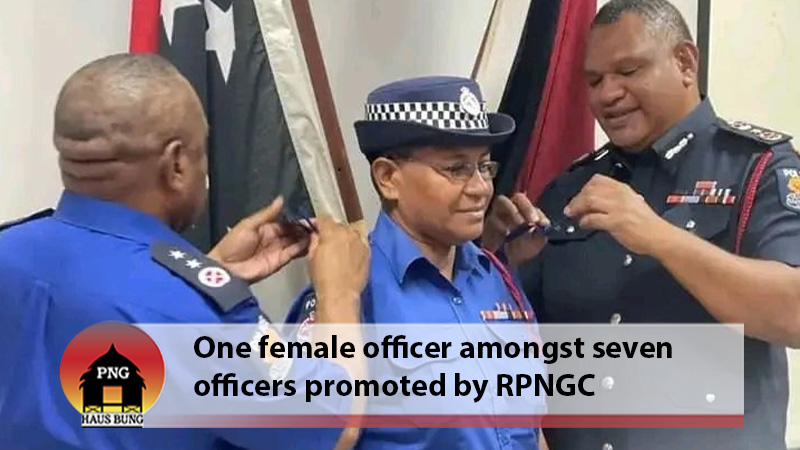 NEWLY PROMOTED SENIOR POLICE OFFICERS URGED TO DELIVER