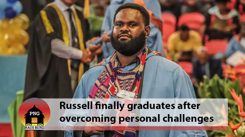GRADUATE ACHIEVES GOAL AMID CHALLENGES