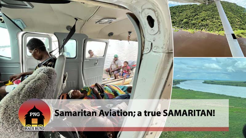 SAMARITAN AVIATION ASSISTS IN EAST SEPIK DISASTER