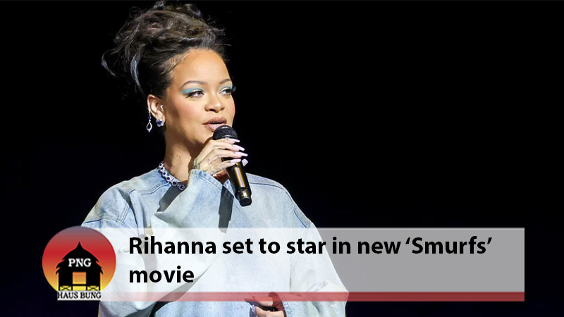 RIHANNA SET TO PLAY SMURFETTE IN UPCOMING ANIMATED FILM