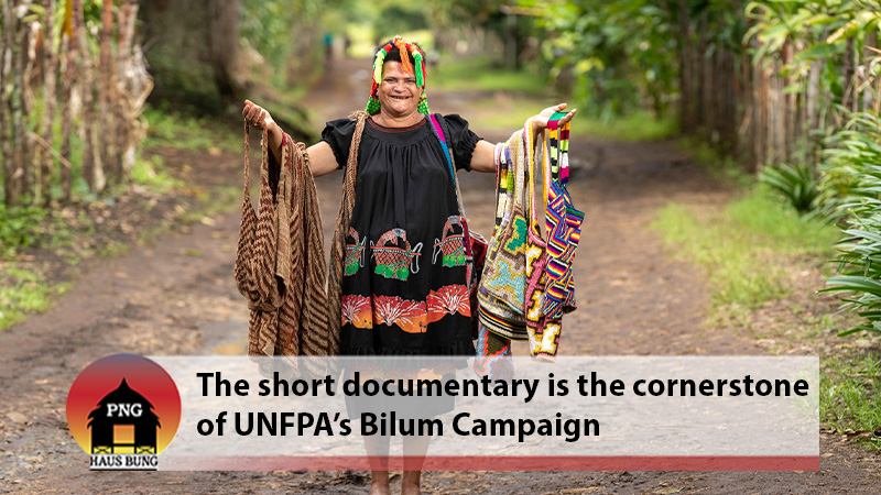 VIDEO OF BILUM DRESS LADY HONOURED IN WEBBY AWARDS