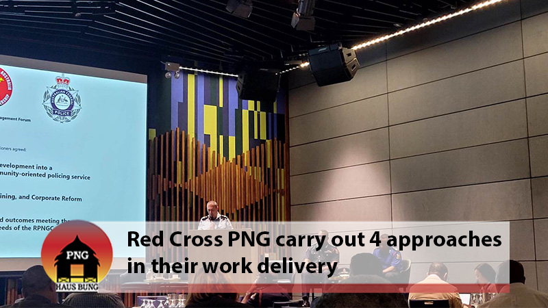 INTERNATIONAL COMMITTEE OF RED CROSS TO PARTNER WITH RPNGC