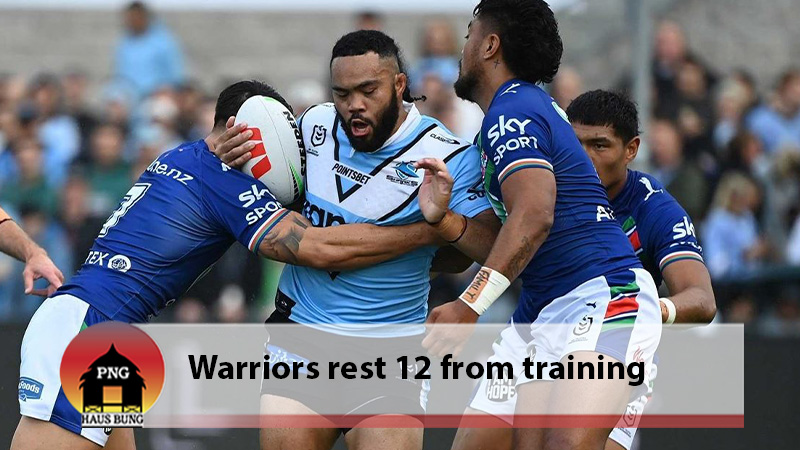 WARRIORS PLAYERS RESTED AHEAD OF ROUND 6 CLASH