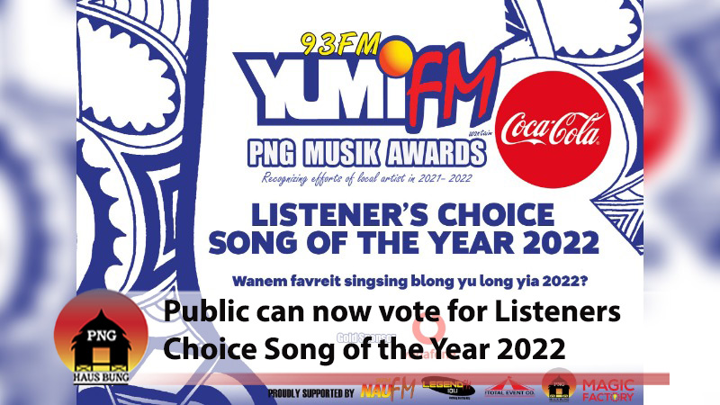NOMINATIONS NOW OPEN FOR LISTENERS CHOICE SONG OF THE YEAR FOR 2022