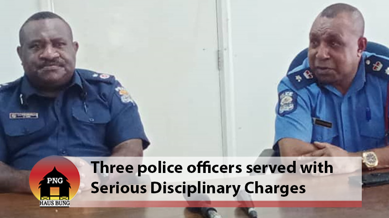 DISCIPLINARY CHARGES ONLY FOR POLICEMEN ALLEGEDLY TAKING DRUGS