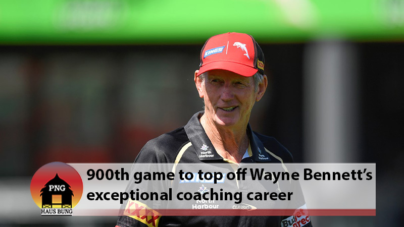 WAYNE BENNETT'S 900TH GAME THIS SATURDAY