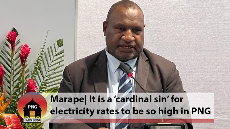 PM CONCERNED OVER HIGH ELECTRICITY RATES