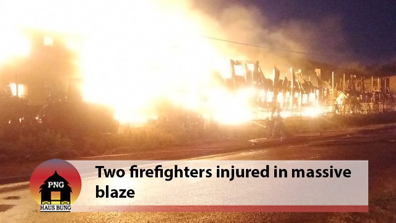 PROPERTIES LOST IN MASSIVE FIRE IN ESTATE
