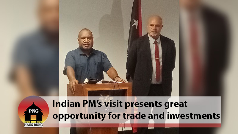 PNG LOOKS FORWARD TO INDIAN PM ARRIVAL FOR FIPIC