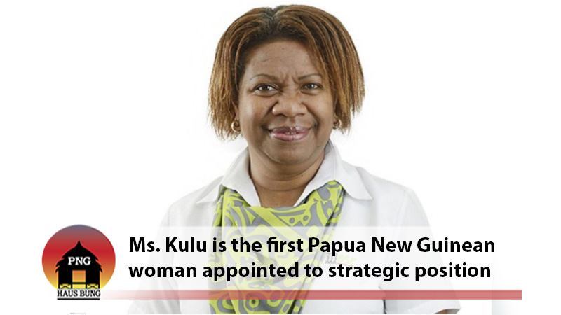 NUNI KULU APPOINTED BSP’S FIRST FEMALE GCOO