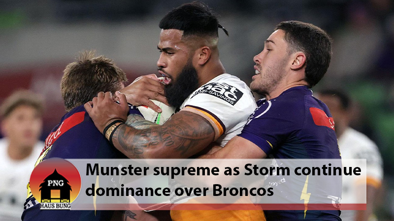 BRONCOS WENT DOWN 24-16 AGAINST STORM AT AAMI PARK