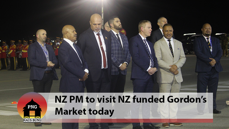 NZ PM IN COUNTRY AND READY FOR SUMMIT