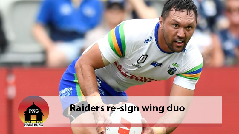RAIDERS WINGERS EXTEND CONTRACT BEYOND 2023 SEASON