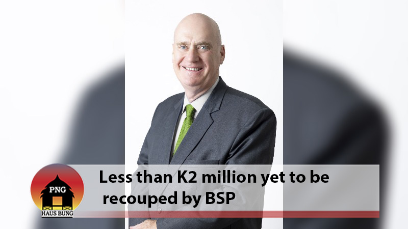 BSP CONFIRMS 75% OF OVERDRAWN ACCOUNTS SETTLED