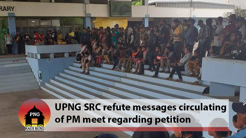 UPNG RECEIVES PETITON RESPONSE FROM DEFENSE DEPT