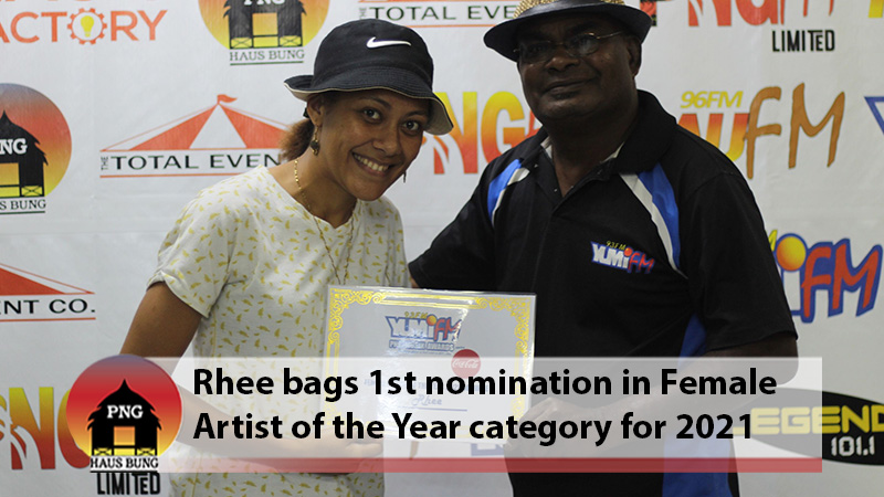 RHEE RECEIVES FIRST NOMINATION FOR YFMPNG