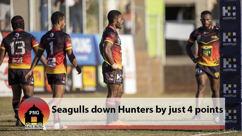 DESPITE EXTRAORDINARY COMEBACK FOR HUNTERS, SEAGULLS BAG WIN