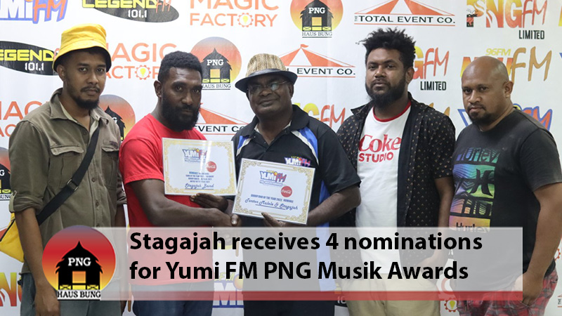 STAGAJAH NOMINATED AGAIN FOR MUSIK AWARDS