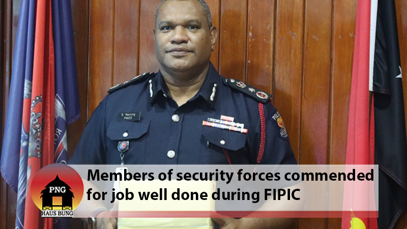 POLICE COMMISSIONER GIFTED BY WHITE HOUSE FOR FIPIC SECURITY OPS