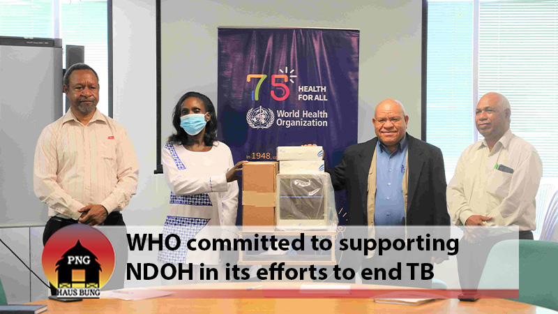 WHO DONATES GEAR TO HELP END TB