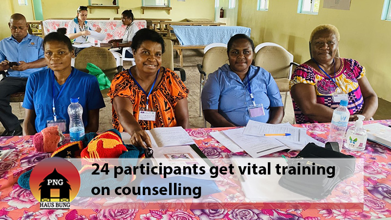 10 DAY UPSKILLING TRAINING ON COUNSELLING CONDUCTED IN KOKODA
