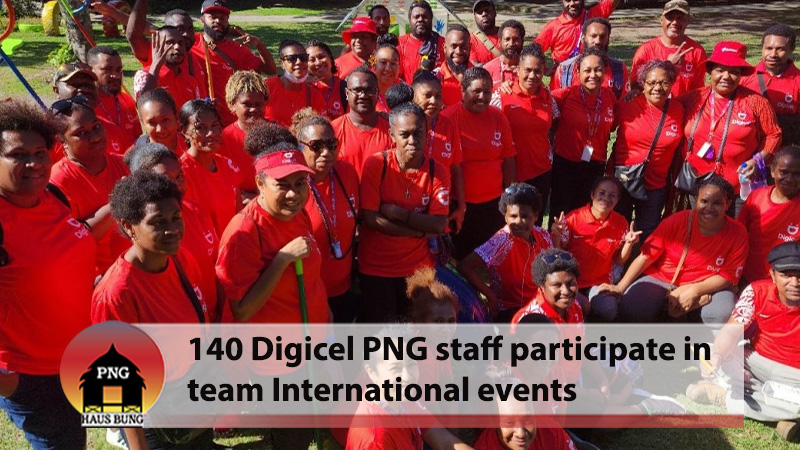 DIGICEL PNG STAFF PARTICIPATE IN INTERNATIONAL CHANGEMAKERS WEEK