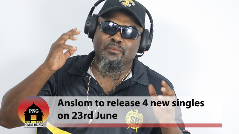ANSLOM ANNOUNCES THE RELEASE OF FOUR NEW SINGLES