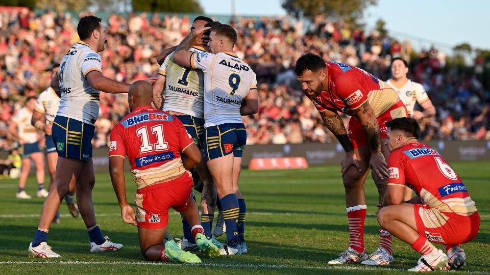 FIRST HALF BLITZ SETS UP EELS’ BIG WIN OVER DOLPHINS