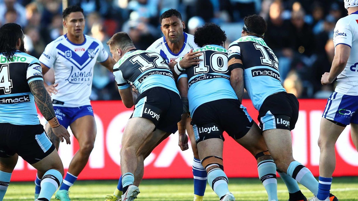 SHARKS BOUNCE BACK WITH BIG WIN OVER BULLDOGS