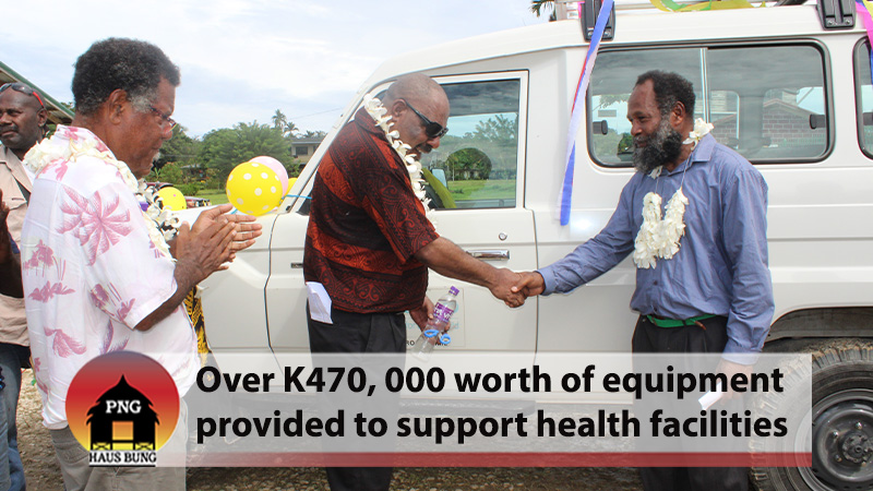 HEALTH FACILITIES RECEIVES NEW EQUIPMENT
