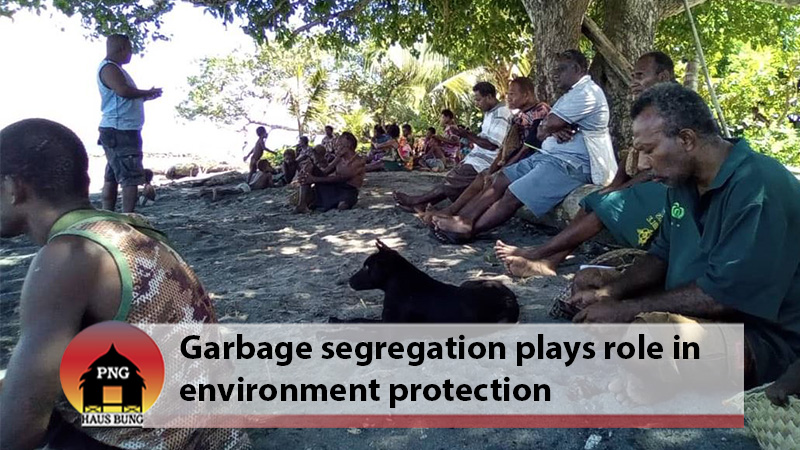 RUBBISH NEEDS TO SEPARATED TO DISPOSE CORRECTLY