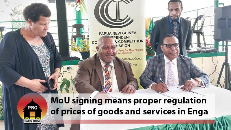 ICCC TO COMMENCE WORK IN ENGA