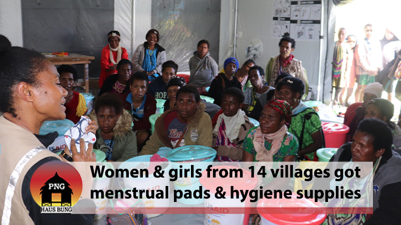 300 DIGNITY KITS FOR WOMEN AND GIRLS IN LAIAGAM