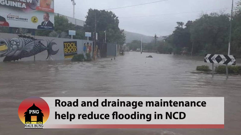 NCDC ROAD AND DRAINAGE MAINTENANCE TO CONTINUE