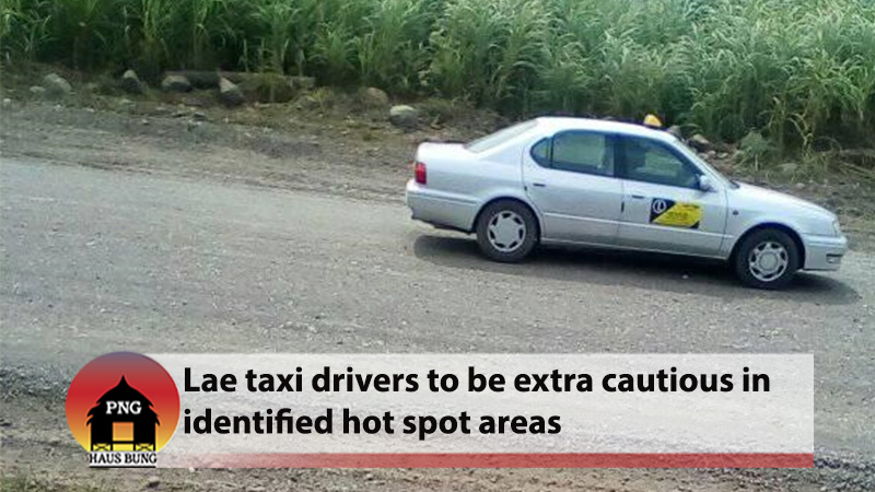TAXI DRIVERS PROTEST SECURITY RISKS IN LAE CITY
