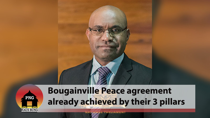 BOUGAINVILLE PEACE PROCESS IN FINAL STAGE