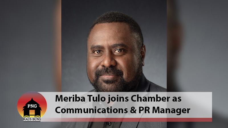 TULO TO LEAD COMMUNICATIONS AT PNG CHAMBER OF MINES & PETROLEUM