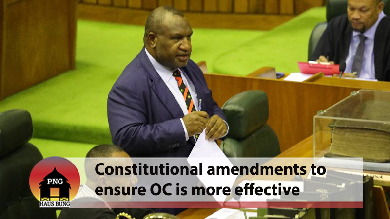 PM PUTS THROUGH PROPOSED AMENDMENTS TO CONSTITUTION