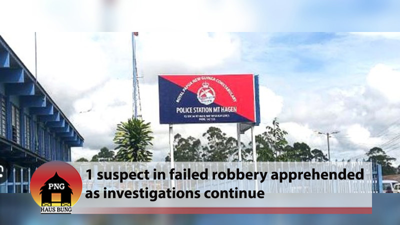 ATTEMPTED ROBBERY GONE WRONG IN MT HAGEN