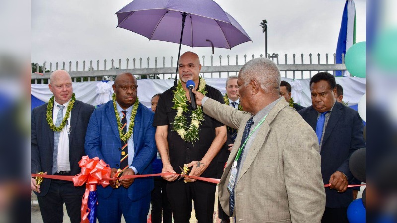1ST CLIMATE PROOFING WHARF OPENED BY DPM IN ALOTAU