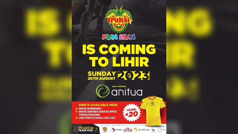 ANITUA TO HOST 2023 TRUKAI FUN RUN IN LIHIR ISLAND